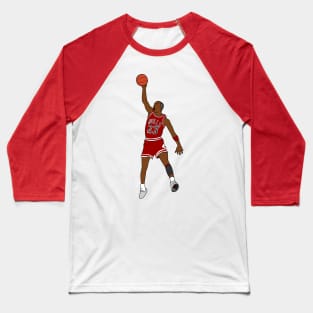 Michael Jordan (Chicago Bulls) Baseball T-Shirt